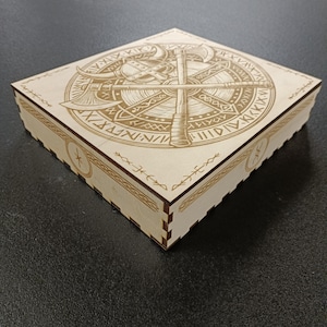 Triangle Tactics Wooden Board Game – Laser Cut Files (SVG, PNG, LightBurn) – DIY Wooden Game, Digital Download Laser Cutting Board game