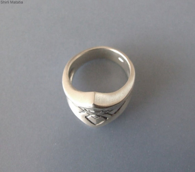 celtic ring engagement ring silver ring Silver Biker Ring men/'s ring biker jewelry celtic jewelry men/'s jewelry
