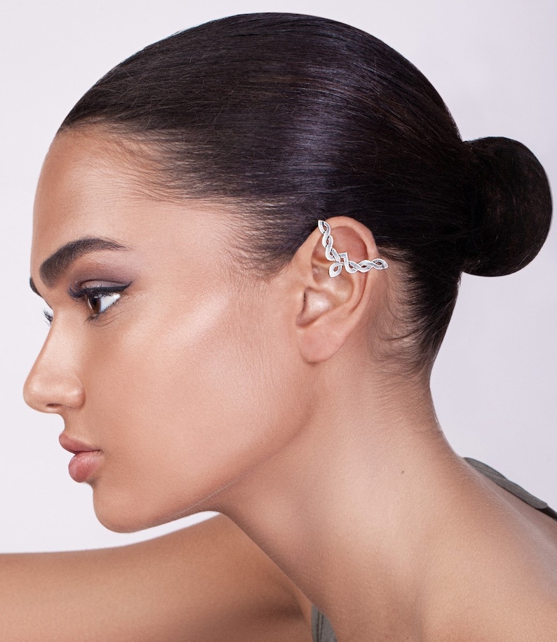 Celtic Ear Cuff Wedding Jewelry Ear Cuff Ear Cuff No Etsy