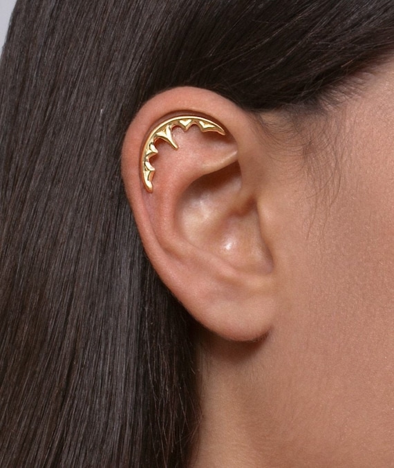 Gothic helix earrings deals