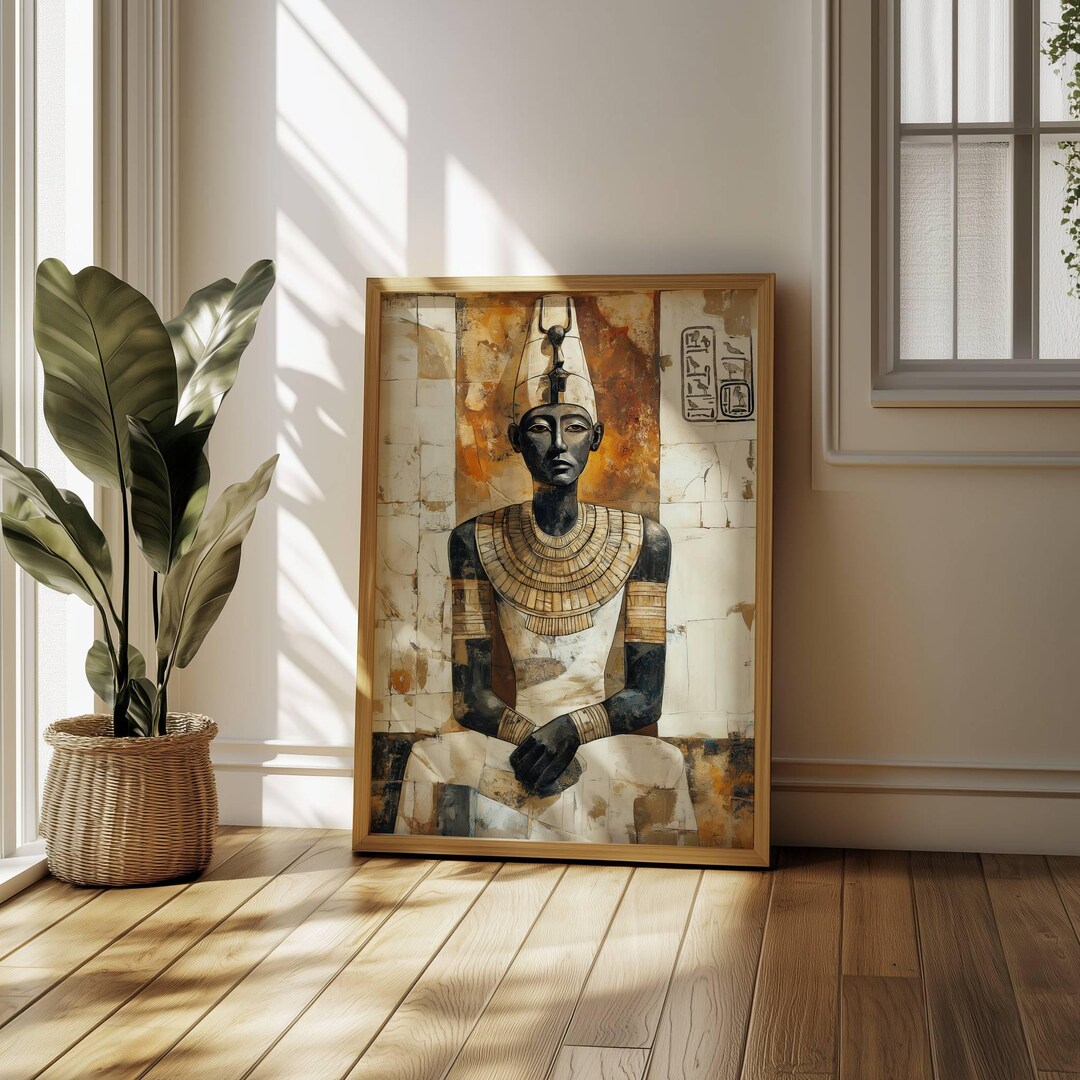 Egyptian Wall Art Ancient Egypt Print African Egyptian Art Egyptian ...