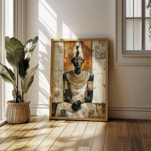 Egyptian Wall Art Ancient Egypt Print African Egyptian Art Egyptian Culture Art Egyptian Wall Art Egyptian Home Decor Ancient Egyptian art