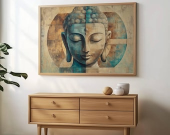 Buddha Art, Boho, Home Decor (Digital Download)