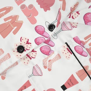 Slippers, Bonnet, Robe, Curlers and Wine Satin Pajamas, Cute and Cozy Self-Care Sleepwear for Women