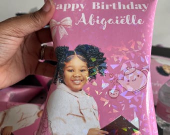 Personalized Chip Bag Party Favors, Custom Birthday, Baby Shower