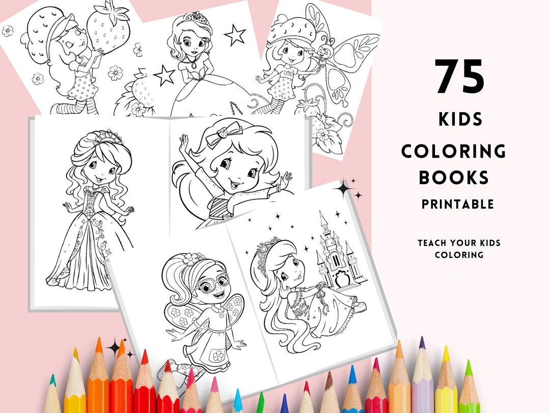 75 Animated Cartoon Coloring Pages – Printable Cartoon and Little Girl ...