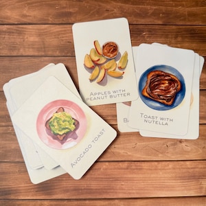 Breakfast Choice Cards for Toddlers | Visual Menu | Autism, ADHD & Speech Therapy | Morning Routine Cards