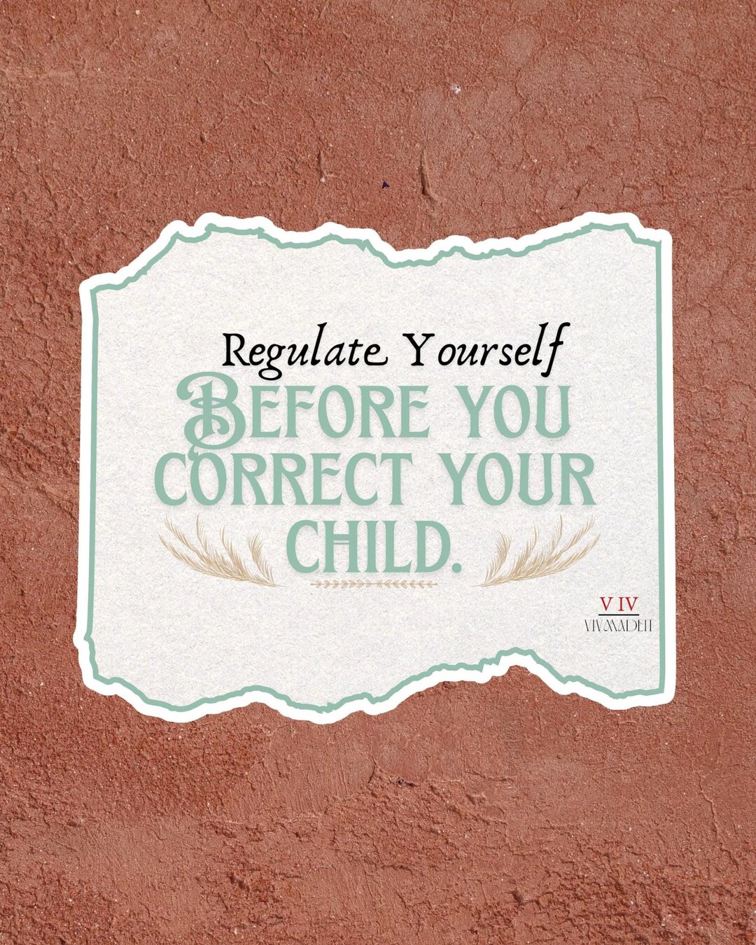 Gentle Parenting Sticker: Motivational Reminder, Waterproof - Etsy