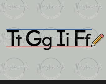 TGIF Teacher PNG e SVG – Regalo per educatori (download digitale)