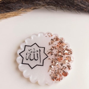 Personalized Epoxy Magnet Favors: Islamic Wedding, Baby Shower, Bulk