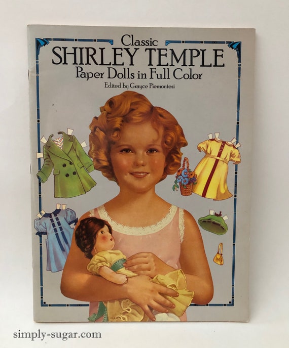 shirley temple paper dolls