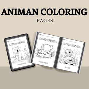 Coloring Animal Habitats Wheels Printable, Learning Nature Biomes Animals Disc Activity, Preschool Creatures Homes Game INSTANT DOWNLOAD PDF