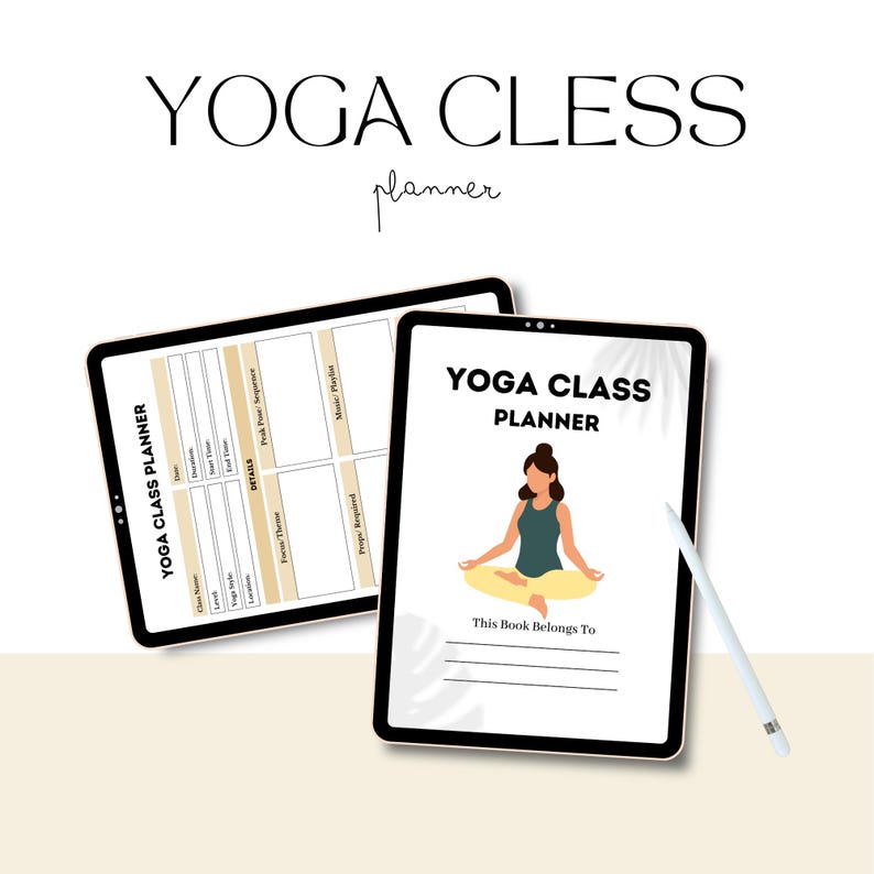 Yoga Class Planner, Yoga Teacher Class Plans, Yoga Class Sequence ...