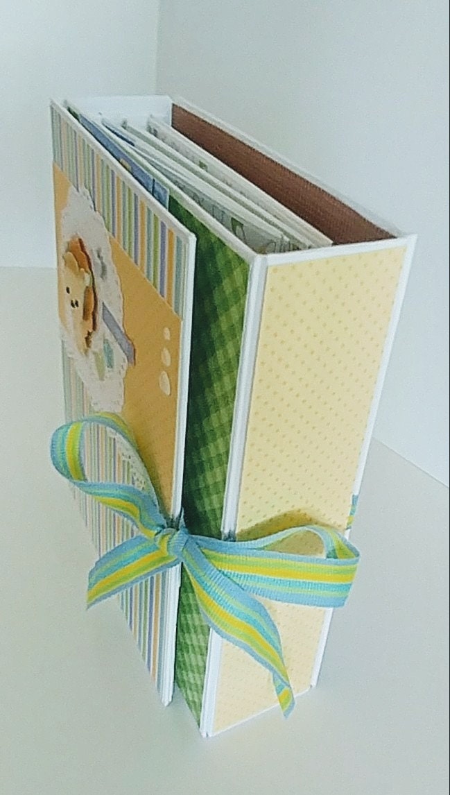 Photo Album for Baby Boy Memory Book Milestones Baby Boy Scrapbook Etsy