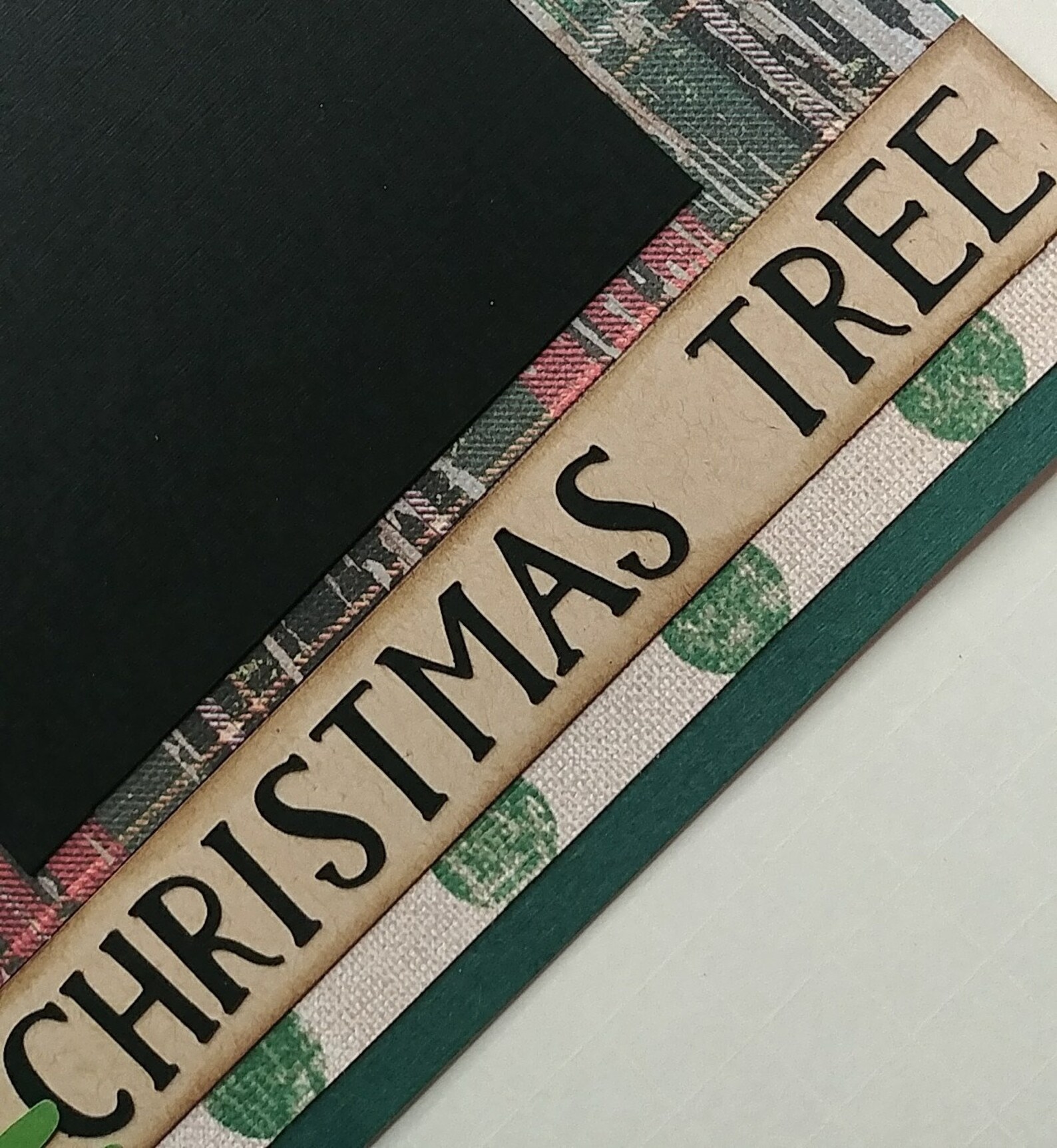 Christmas Tree Scrapbook Layout Decorating Christmas Tree Cutting Down