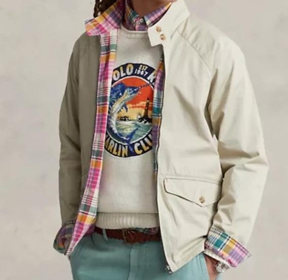 Polo Ralph Lauren - Reversible Madras Twill Jacket, Adjustable