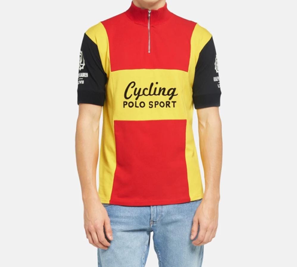 Polo Ralph Lauren - Polo Sport Cycling Team Cyclisme Polo Shirt