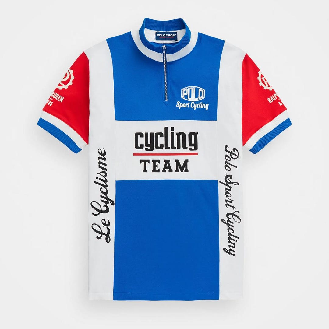 I*y様 PORO By Ralph Lauren POLO SPORTMA Polo Ralph Lauren - Polo Sport Cycling Team Cyclisme Polo Shirt