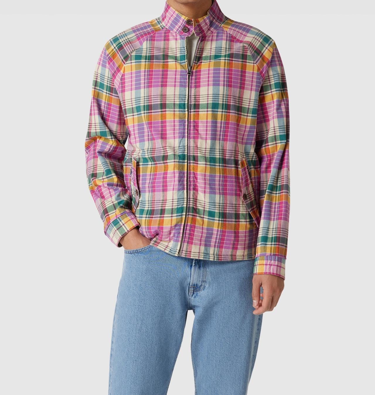 Polo Ralph Lauren - Reversible Madras Twill Jacket, Adjustable