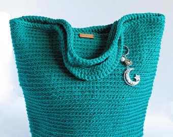 Ribbed Crochet Tote Bag Pattern: Easy Beginner Project (PDF Pattern)