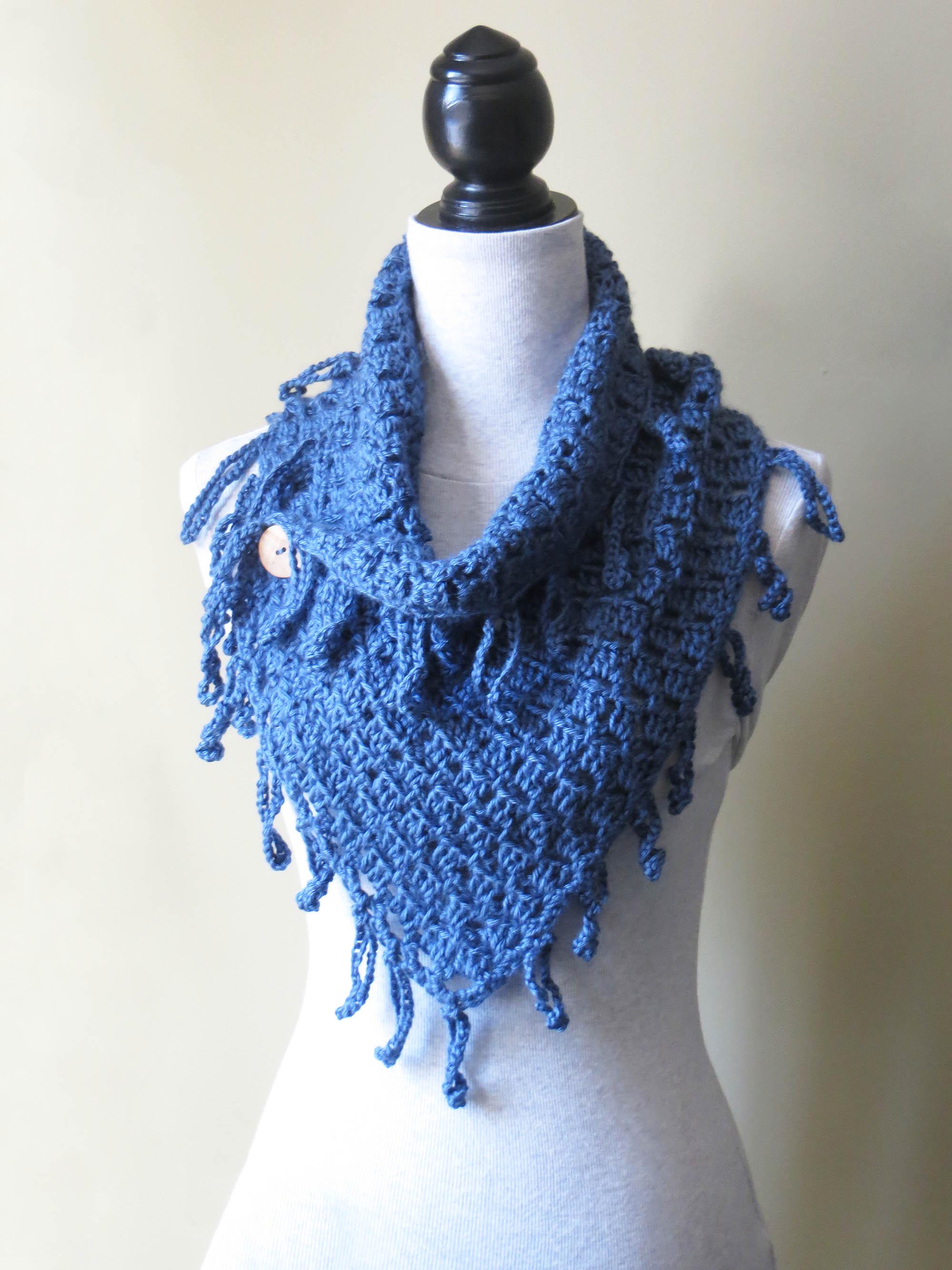 Fringe Neck Warmer - Etsy