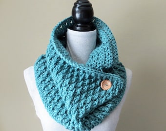 Crochet Cowl PATTERN Neck Warmer Scarf for Women Quick Crochet Pattern For Her