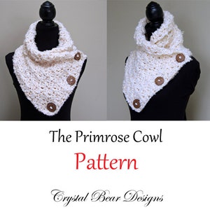 Crochet Cowl PATTERN Set Neck Warmer Scarf for Women Two Pattern Set Discount Bundle Easy Patterns image 4