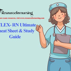 NCLEX RN Ultimate Cheat Sheet & Study Guide Uworld compatible