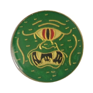 CYCLOPS vintage enamel pin lapel badge  universal Monster horror movie mythology pinback