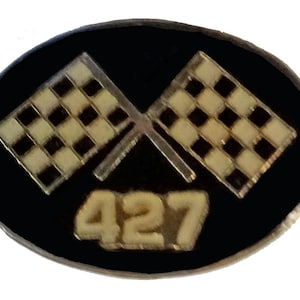 MOPAR 427 PLYMoUTH emblem logo vintage enamel pin lapel car big block hot rod pinback