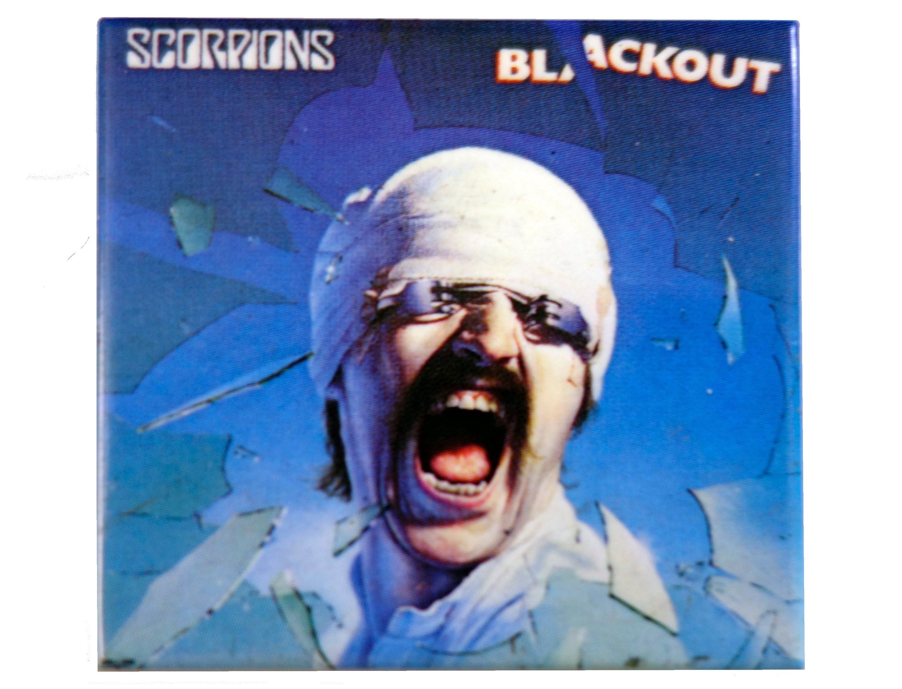 SCORPIONS Blackout Vintage Button Badge Pin Promo Heavy Metal - Etsy