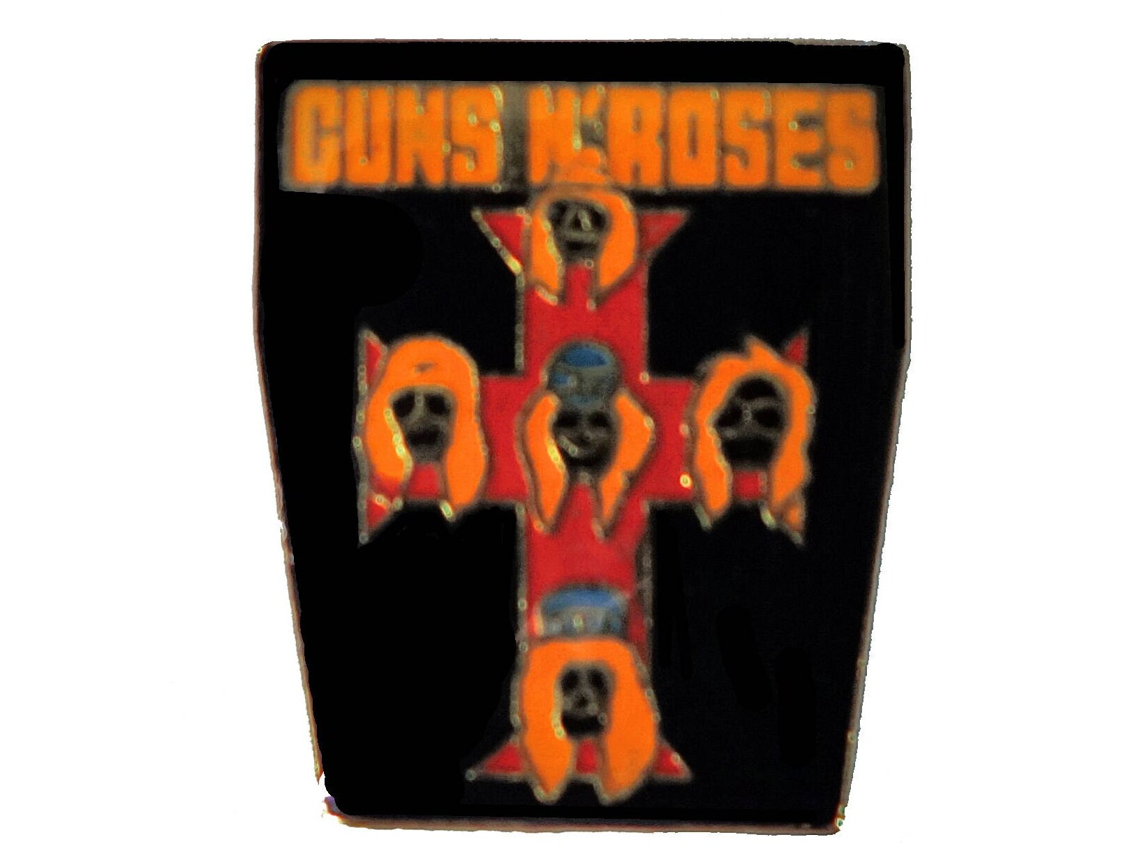 Patch Broderie Guns N' Roses Appetite For Destruction – Pour Veste, Sac, Customisation