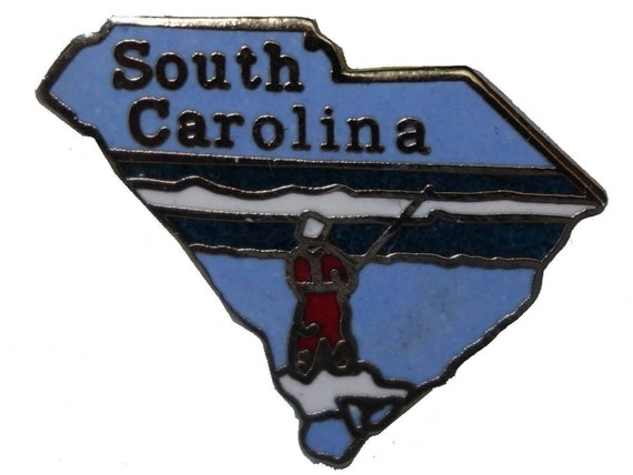 vintage lapel pin south - Gem