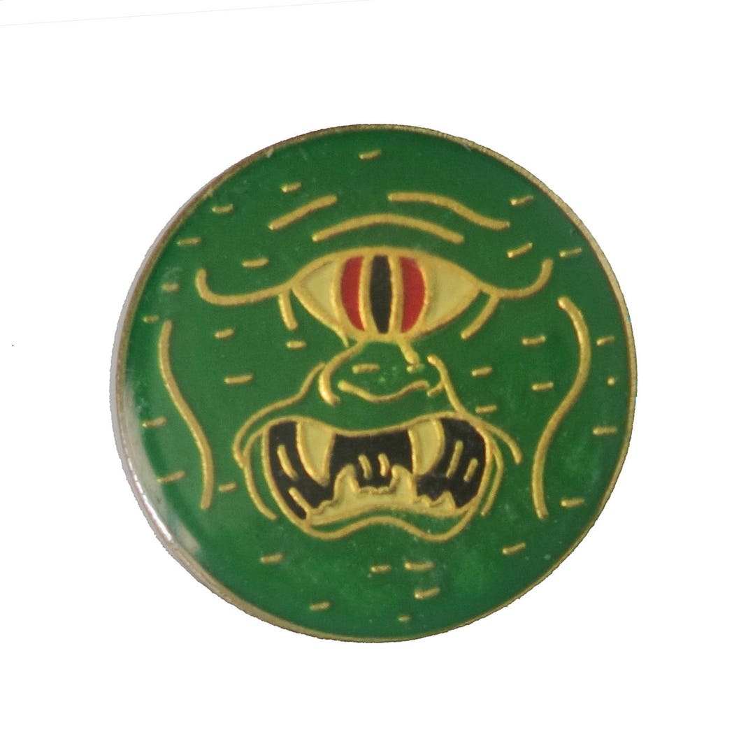 CYCLOPS Vintage Enamel Pin Lapel Badge Universal Monster Horror Movie ...