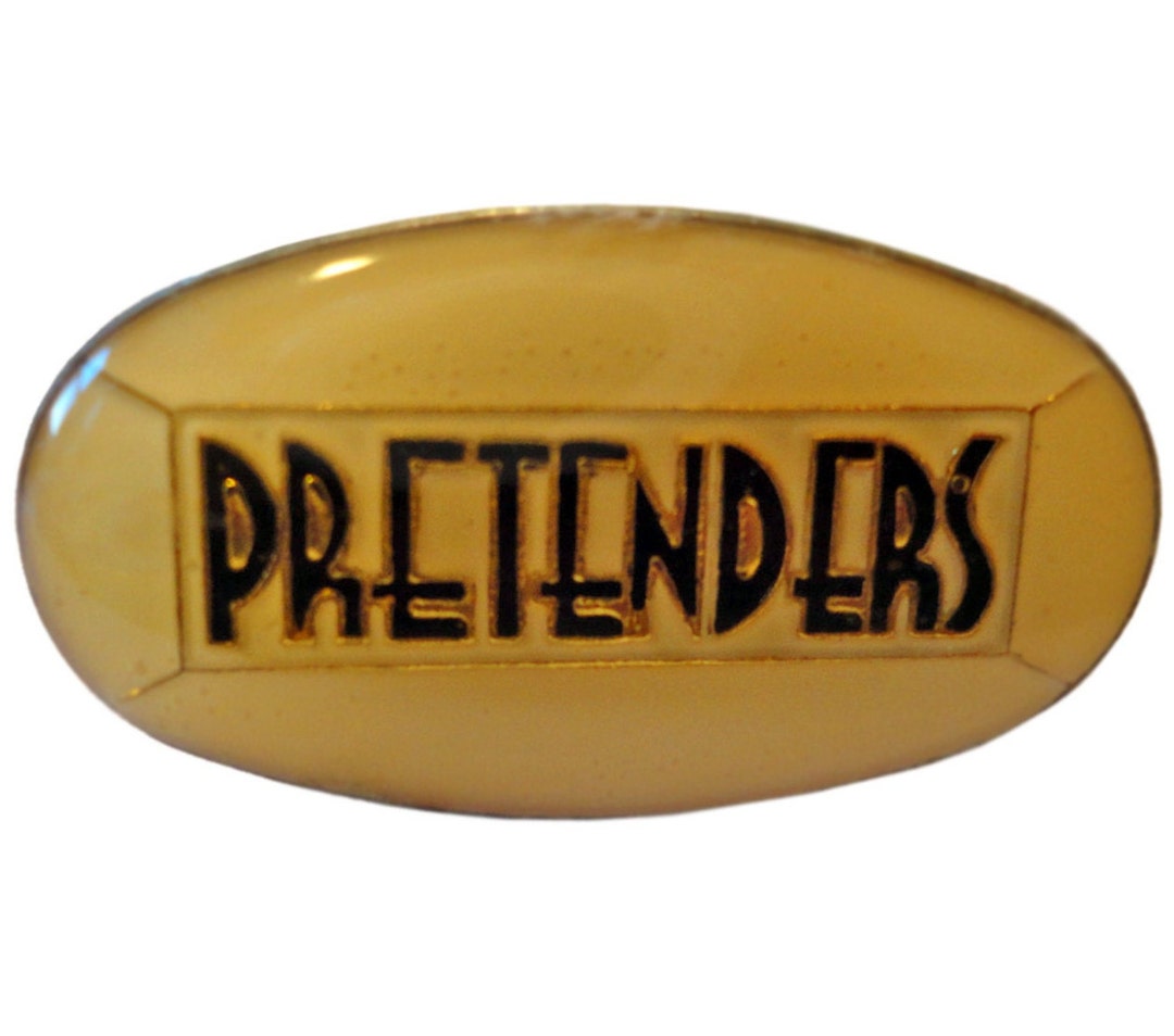Vintage THE PRETENDERS Enamel Pin Button Punk Chrissie Hynde - Etsy
