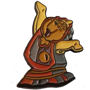 Walt Disney BEAUTY and the BEAST cute vintage enamel pin princess  lapel pinback