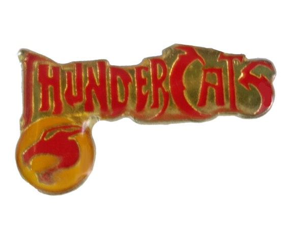 THUNDERCATS  vintage enamel pin badge gift 1980s … - image 1