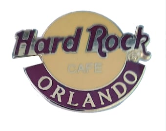 HARD ROCK CAFE Orlando Florida-logo vintage geëmailleerde reversspeld stropdasspeld
