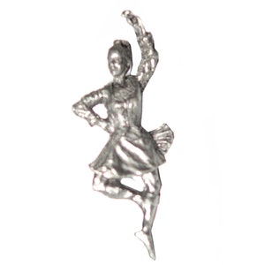 BALLERINA vintage pin lapel badge gift ballet pinback