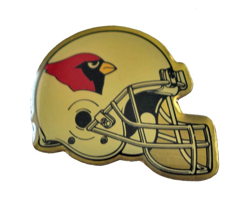 ARIZONA CARDINALS Helmet Logo vintage enamel pin lapel ...