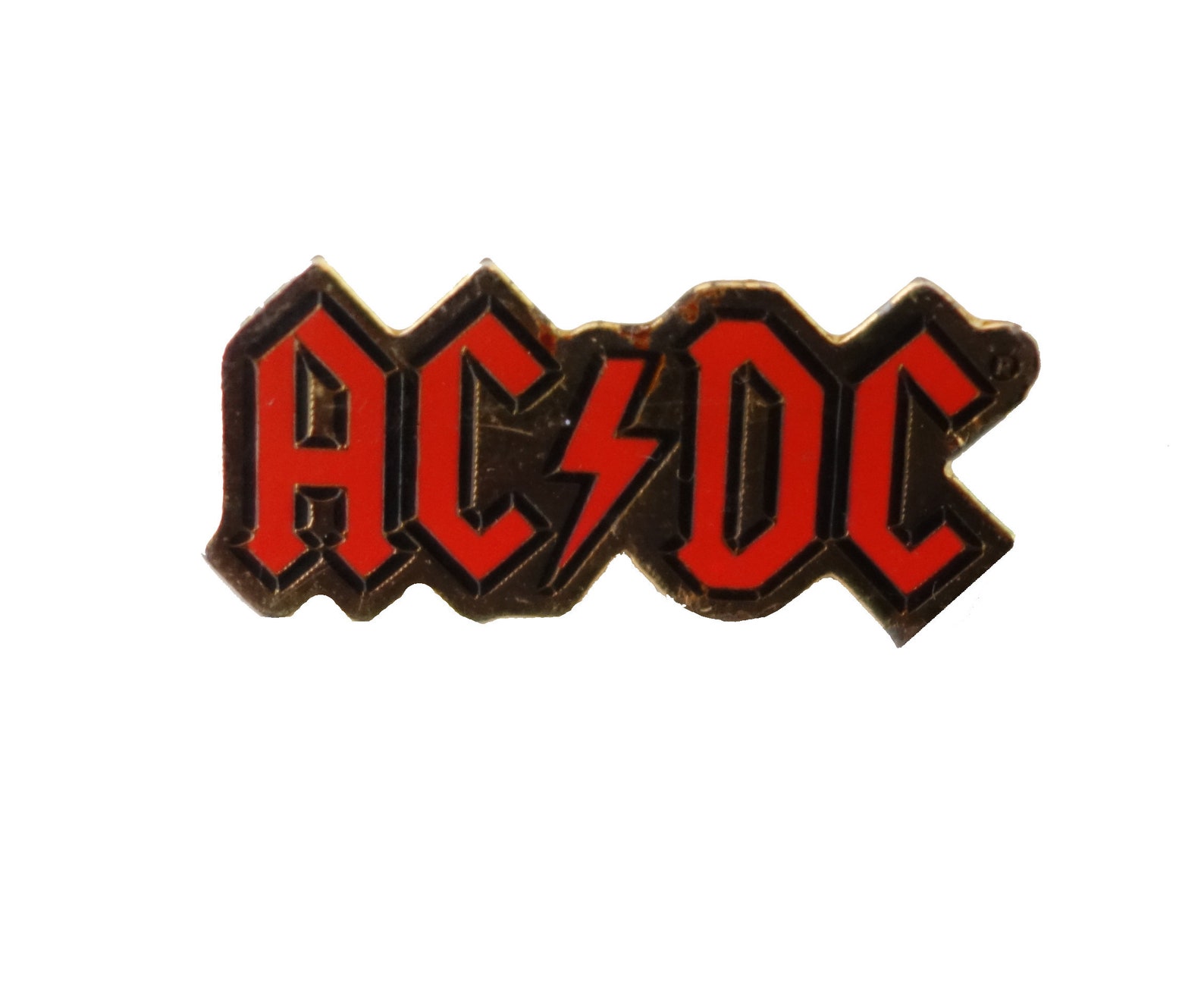 AC/DC Vintage Enamel Pin Badge Gift Rock and Roll Heavy Metal - Etsy