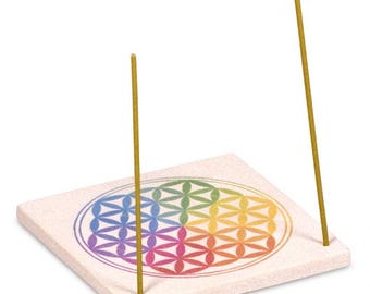 Incense stick holder Flower of Life