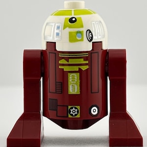 LEGO® R7-A7 Astromech Droid Minifigure – Star Wars Clone Wars Galactic Figure – Ahsoka Tano’s Loyal Droid – Jedi Starfighter Companion Robot