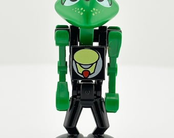 Minifigura marciana LEGO® Rigel – Serie Vida en Marte, extraterrestre retirado de 2001 – Figura exclusiva de hangar de tubo aerodinámico – Coleccionable de ciencia ficción poco común