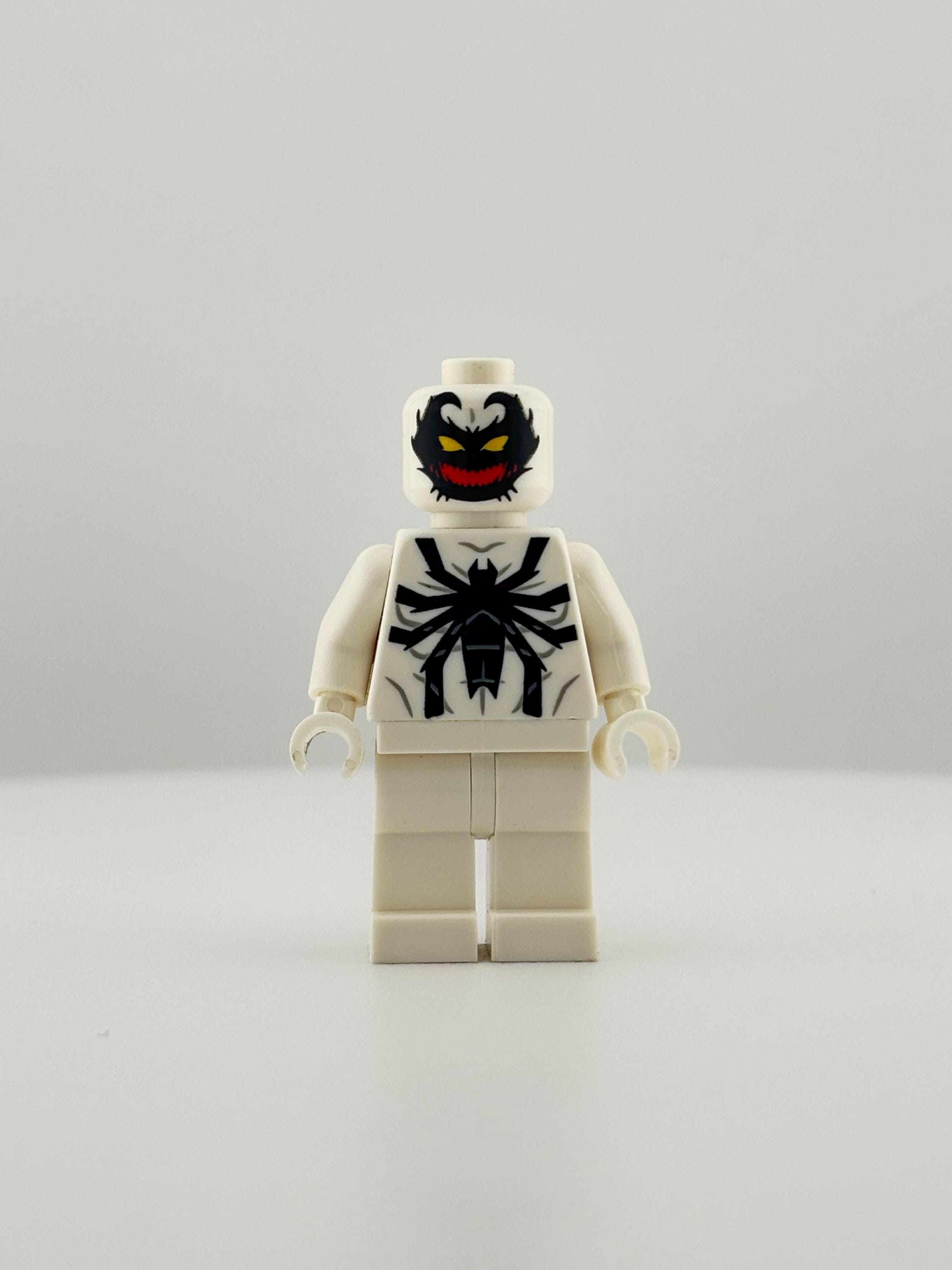 Agent Anti Venom Minifigure Lego Custom Agent Venom Venom Minifig