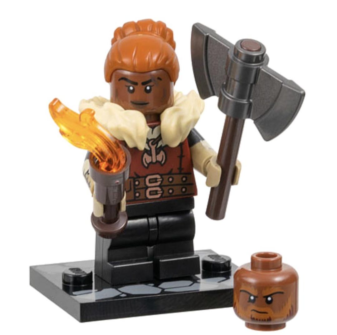 LEGO® Dwarf Barbarian Minifigure – Dungeons & Dragons Series – Complete ...