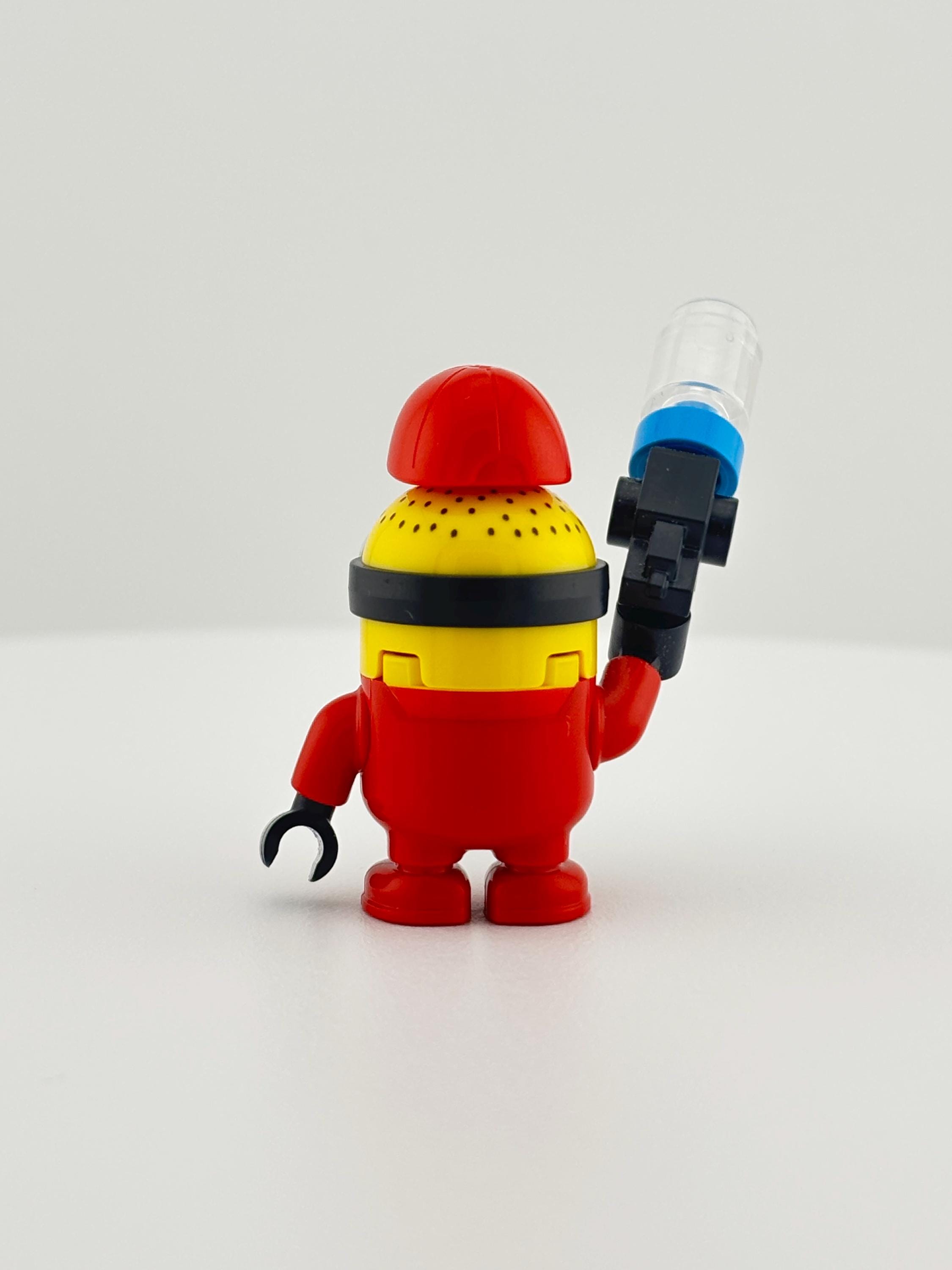 LEGO® Minion Pit Crew Ron Minifigure – Despicable Me 4 Movie Figure ...
