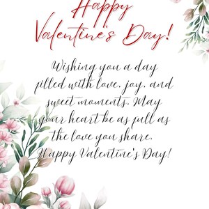 Valentinstag Postkarte (Red Roses Card Valentine Letter)