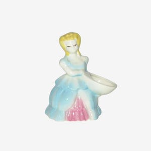 Vintage 1950s Southern Belle Lady Planter