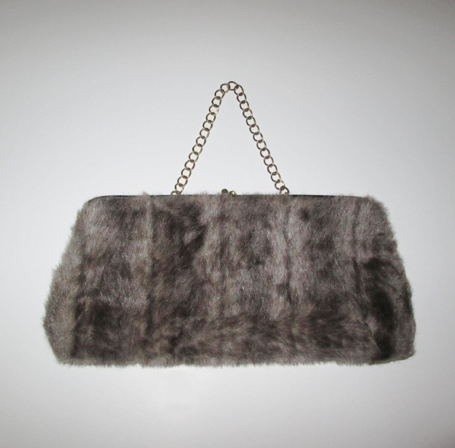 Faux Fur Purse - Etsy